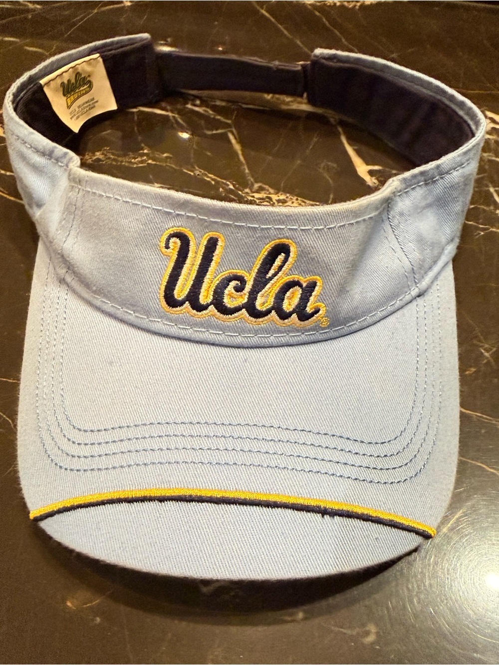 UCLA college Logo Visor